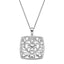 Sentimental Expressions Sterling Silver Rhodium-plated I Care About What You Are Going Through 18 Necklace