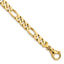 14K 8 inch 7.7mm Hand Polished Fancy Link with Fancy Lobster Clasp Bracelet