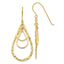 14K Tear Drop Earrings