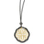 Sterling Silver 14K Two-Tone Necklace with Elegant Themed Pendant