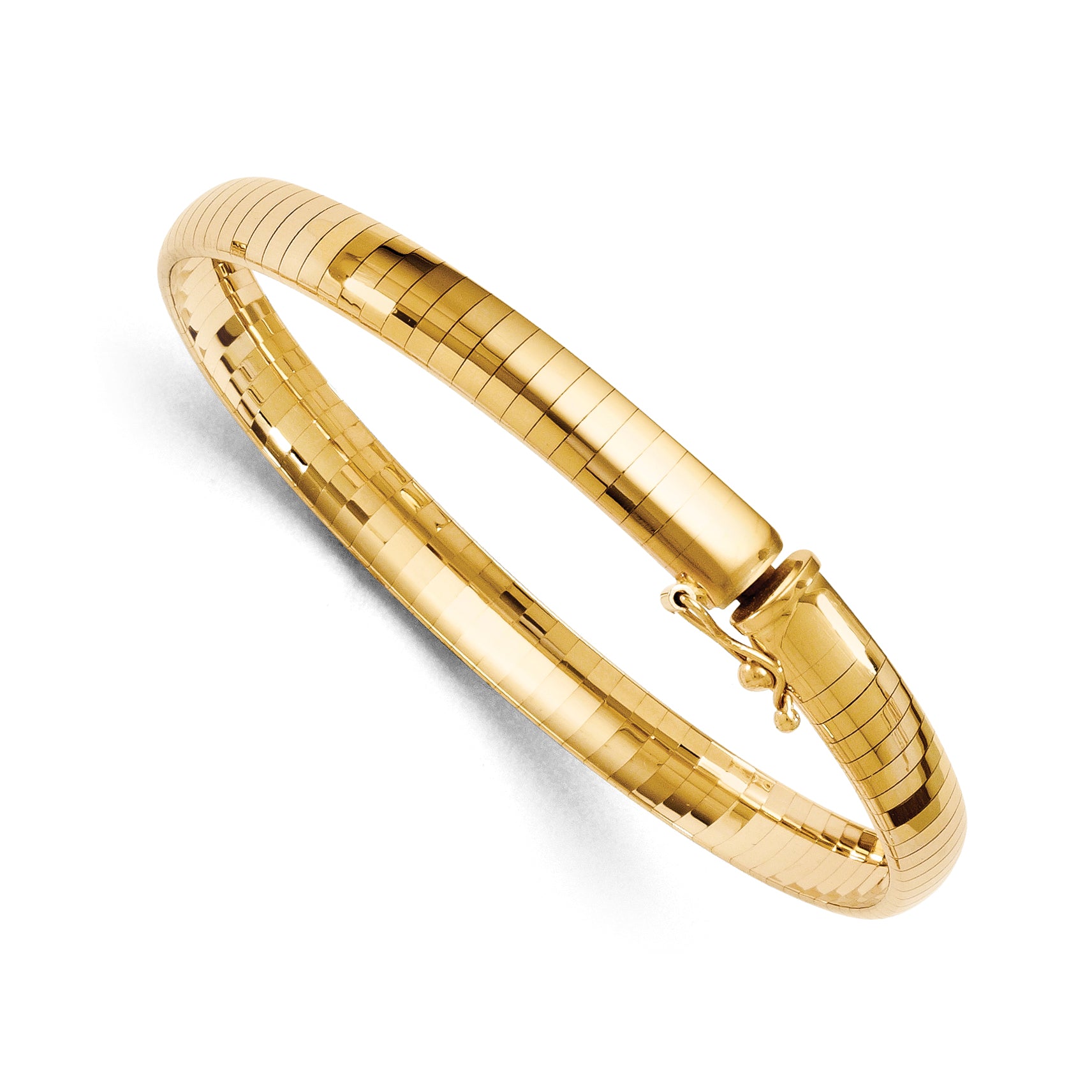 Leslie's 14K 6mm Domed 7in. Omega