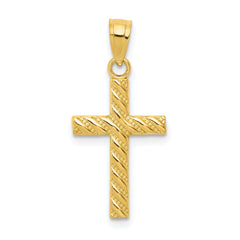 10k Cross Pendant