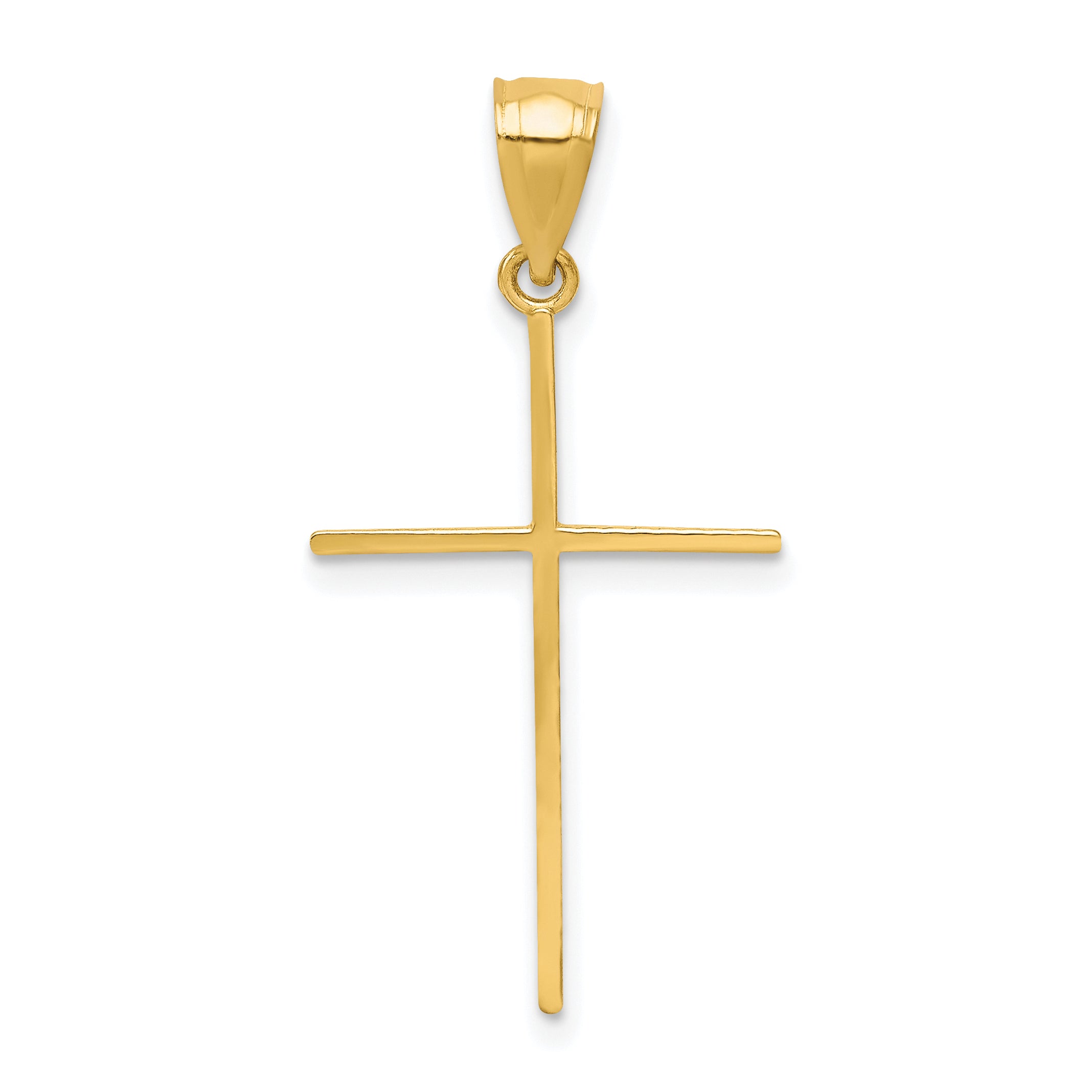 10k Cross Pendant