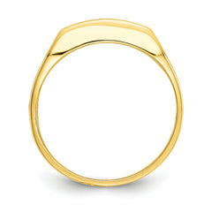 10k CZ Polished Child's Ring