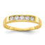 10k CZ Polished Child's Ring