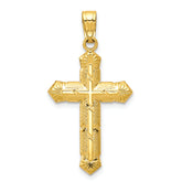 10k Passion Cross Pendant