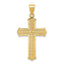 10k Cross Pendant