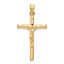10k Hollow Crucifix Pendant