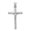 10k White Gold Crucifix Pendant