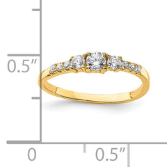 10K CZ Fancy Child's Ring