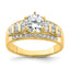 10K CZ Micropave Ring