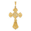10K Crucifix Charm