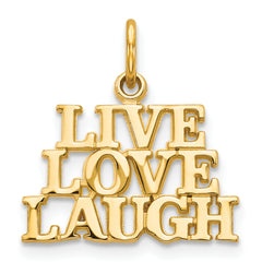 10K LIVE LOVE LAUGH Charm