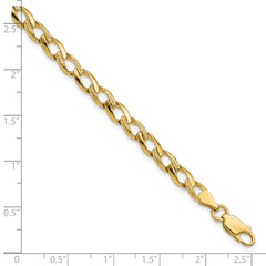 10k Fancy Link Bracelet