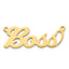 10K Polished Name Plate