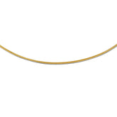 Leslie's 14K Gold Omega Necklace with Detachable Clasp, 16-Inch - 16