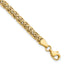 Byzantine Chain Bracelet in 14K Yellow Gold, 5mm, 7 Inch - Sophia Jewelers