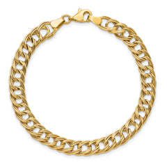 14K Yellow Gold Fancy Link Bracelet