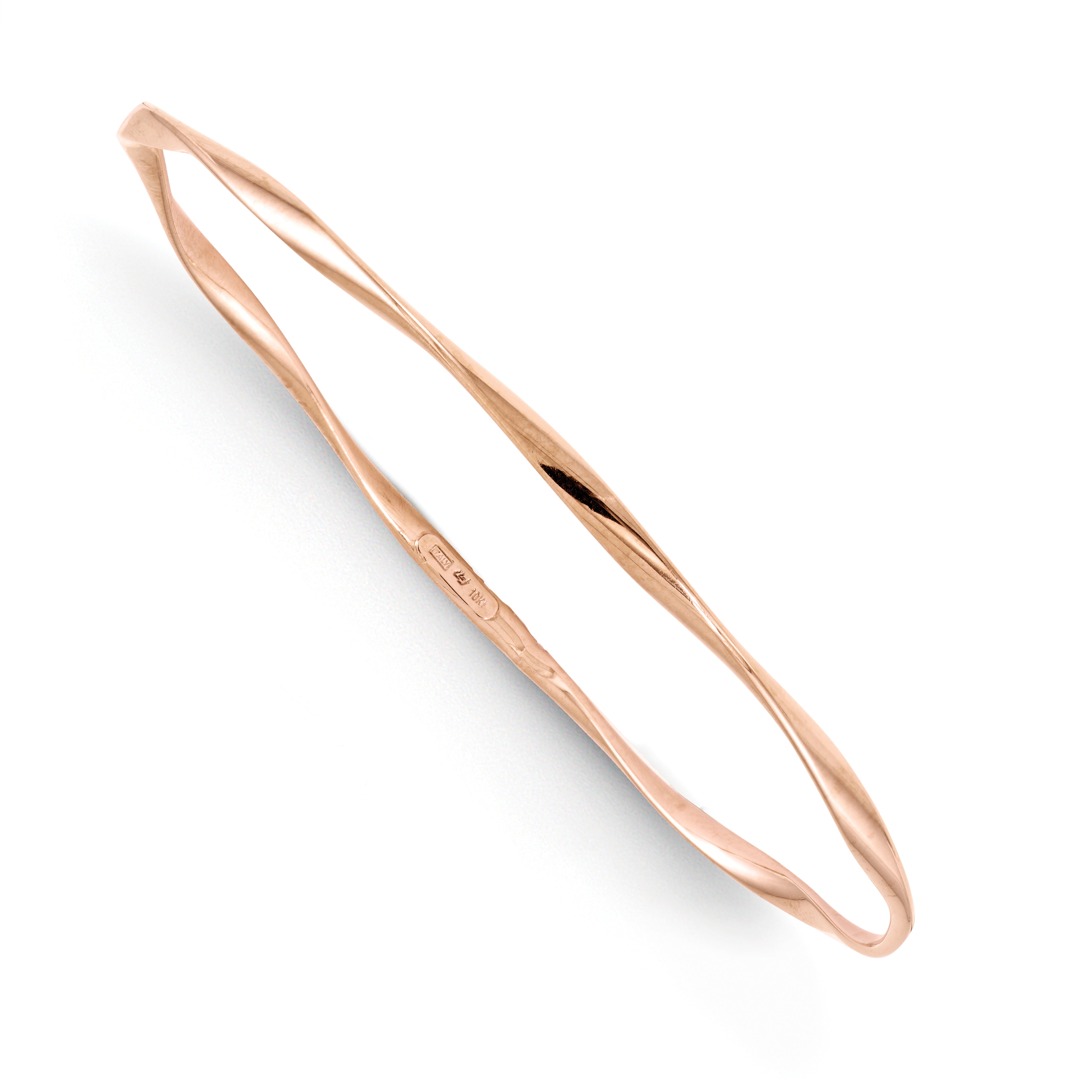 Leslie's 10K Rose Gold Slip-On Bangle
