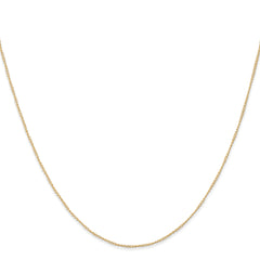 Sophia Jewelers 14K Gold Polished Women's Curb Chain Necklace