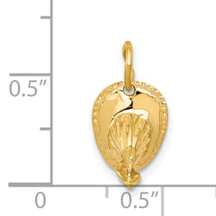 14k 3D Fireman's Hat Charm