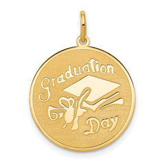 14k GRADUATION DAY Disc Charm