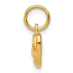 Sophia Jewelers 14K Gold Polished Comedy/Tragedy Charm Elegant Themed Jewelry