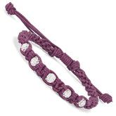 Swarovski Crystal Macrame Bracelet