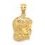 14k Girl Head Charm