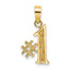 14k #1 Charm