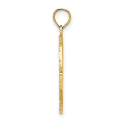 14k JAMAICA w/Bird and Flowers Charm