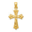 14K Reversible Crucifix Pendant
