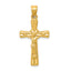 14K Reversible Crucifix Pendant