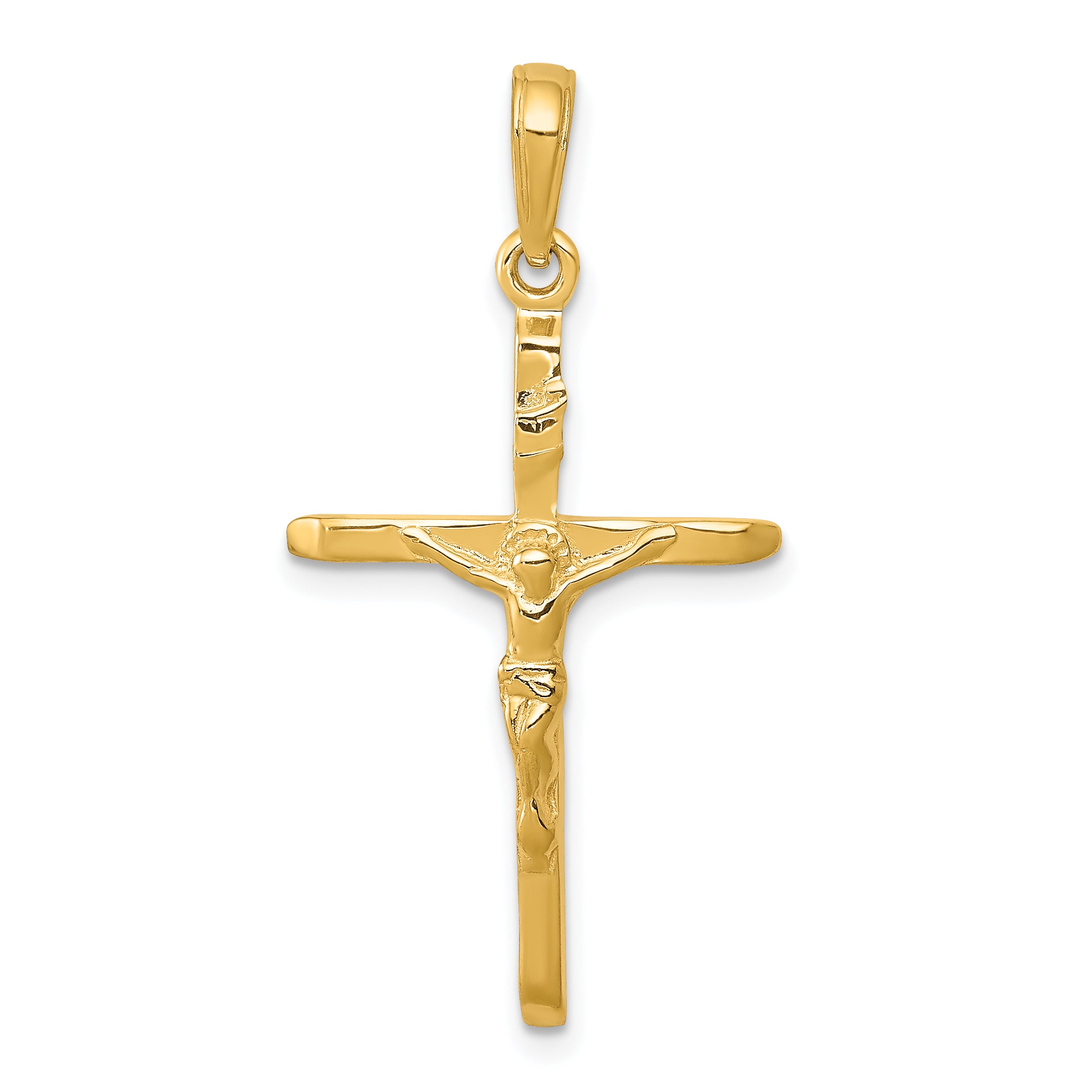 14k Crucifix Pendant
