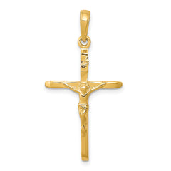 14k Crucifix Pendant