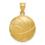 14k Basketball Charm