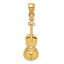 14k 2D Violin Charm