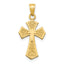 14k Reversible Passion Cross Pendant