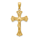 14K Crucifix Pendant