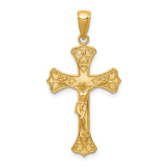 14K Crucifix Pendant