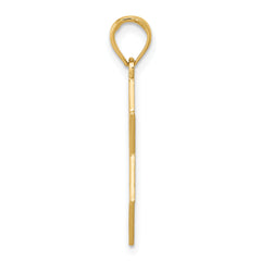 14K Gold Star of David Menorah Pendant âââ‰â¬Â Polished, Textured, Solid Design