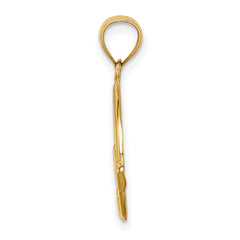 14K Claddagh Pendant