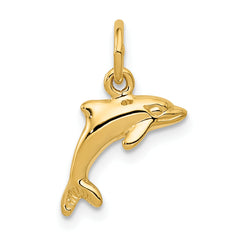 14k Dolphin Pendant