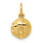 14k Soccer Ball Charm