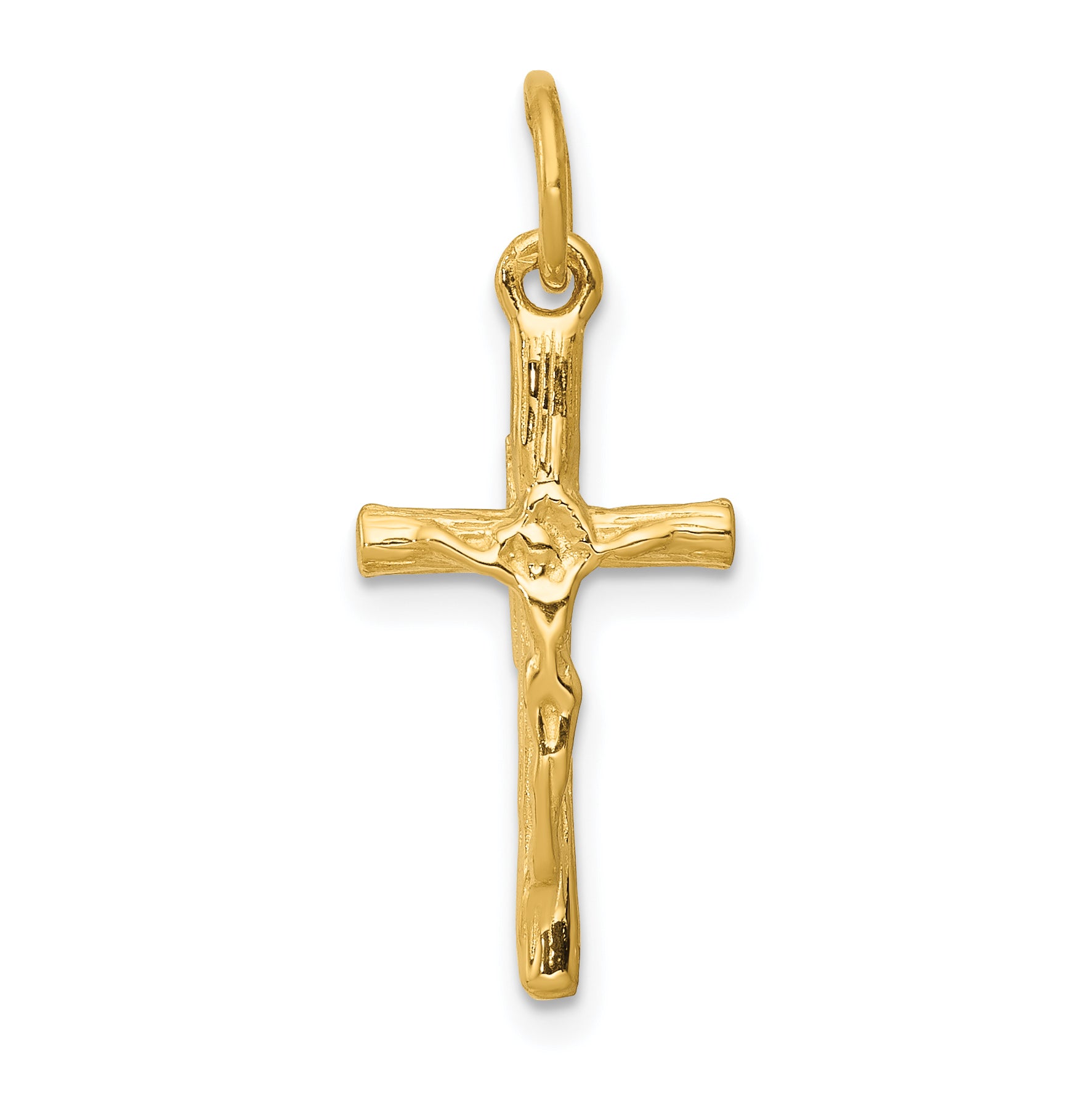 14k Crucifix Charm