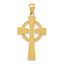 14k Celtic Cross Pendant