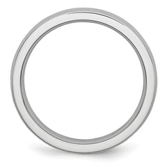 Cobalt Polished 4mm Domed Unisex Engravable Wedding Band