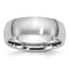 Cobalt Satin 7mm Half Round Band