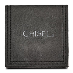 Chisel Stainless Steel Polished with Freshwater Cultured Pearl Flower Pendant on an 18 inch Box Chain Necklace