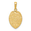 14k Police Officer Badge Pendant